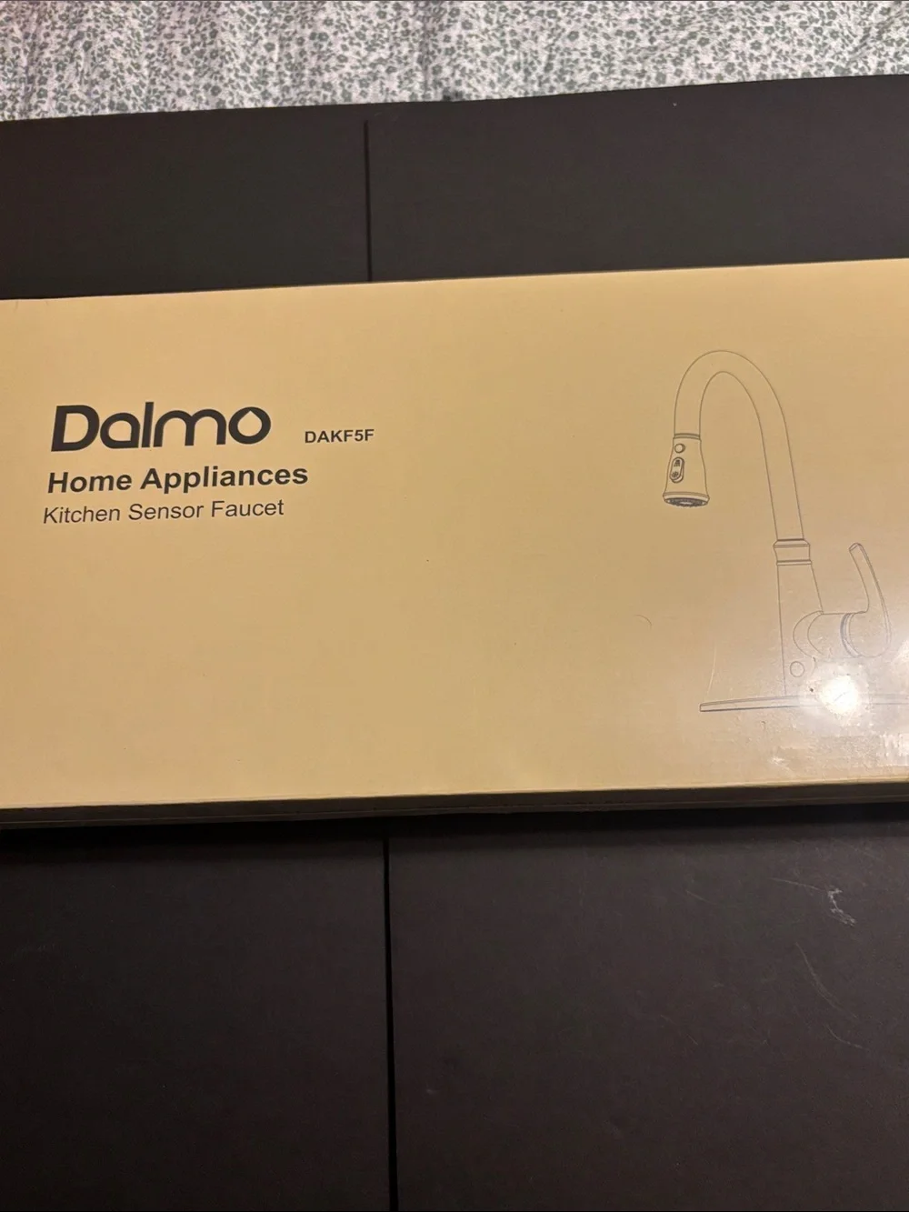 Dalmo Kitchen Sensor Faucet - Brass/Gold Boxed Unopened